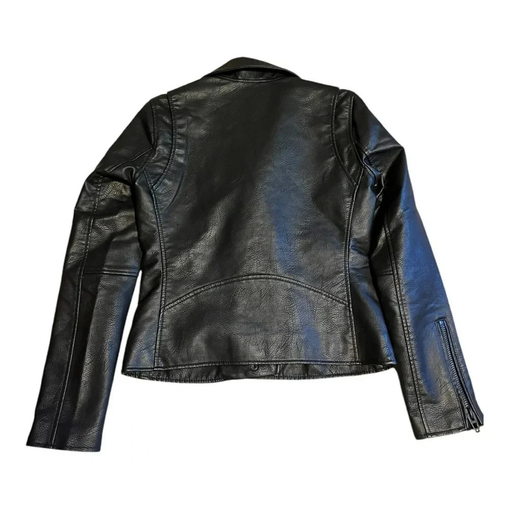 Blank NYC X Anthro Vegan Moto Jacket in black with black hardware 🔥 - Picture 6 of 6